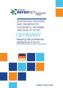Cover Supporting teachers and trainers Germany